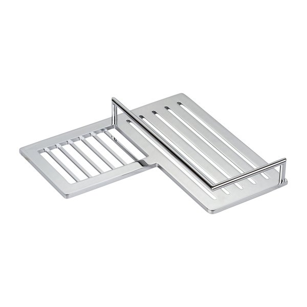 Ginger Combination Corner Shower Shelf - Left in Polished Chrome 28504L/PC